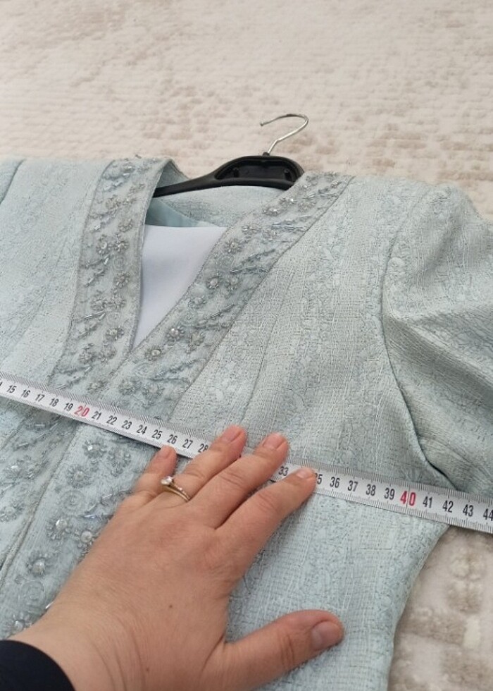 Bebe mavisi takım 36-38 bedene uyumlu  - Görsel 2