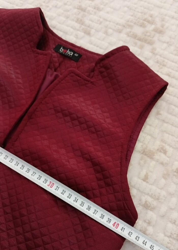 İçi ful astarlı yelek  - Görsel 4