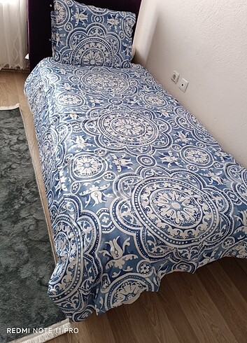 saten tek kişilik nevresim seti