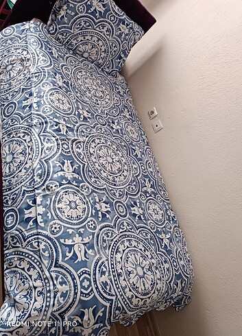 Taç saten tek kişilik nevresim seti