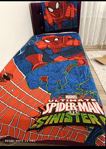 Spiderman nevresim seti