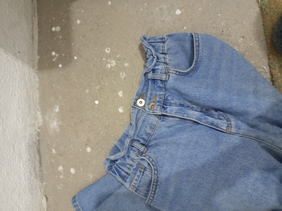 Açık Mavi Yüksek Bel Denim Jean — görsel 3/5