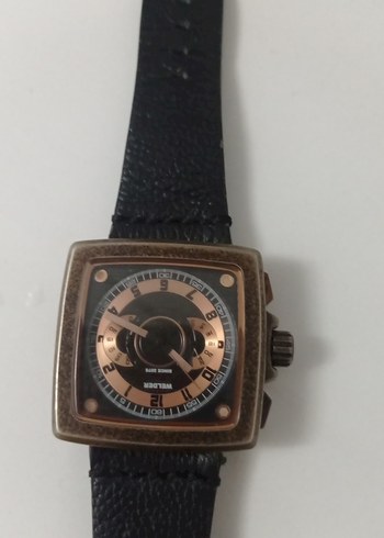 Kare Kadranlı Vintage Erkek Kol Saati - Görsel 2