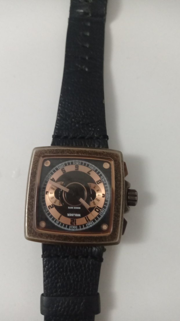 Kare Kadranlı Vintage Erkek Kol Saati - Görsel 2