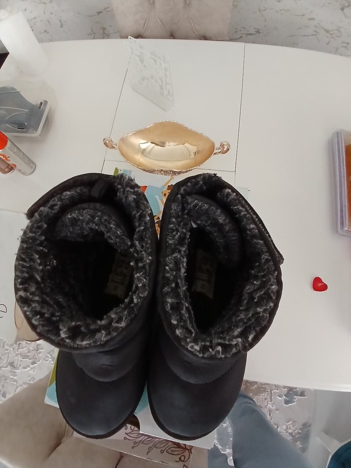 Siyah Tokalı Erkek Çocuk Botu - Görsel 5