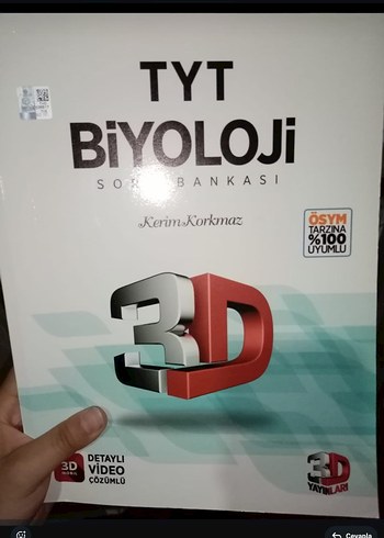 TYT Biyoloji Soru Bankası 3D Detaylı Video Çözümlü