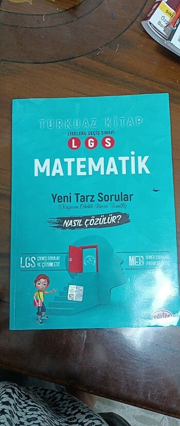 8, sınıf editör yayınları Turkuaz LGS Matematik Yeni Tarz Soru 