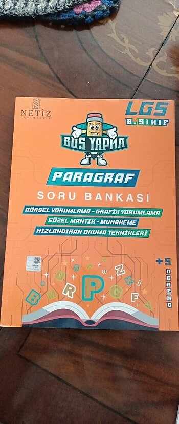 8, Sınıf Netiz Yayıncılık 8. Sınıf Paragraf Soru Bankası 
