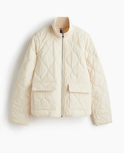 H&M H&M krem kapitone ceket