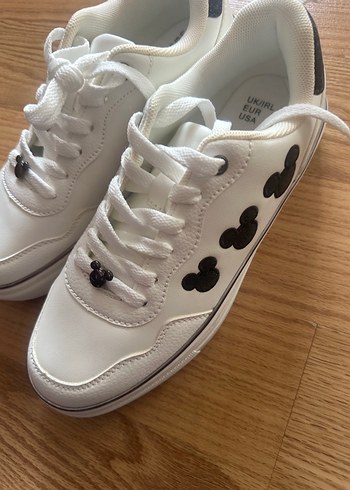 Primark Beyaz Kadın Spor Ayakkabı Wedge Topuklu