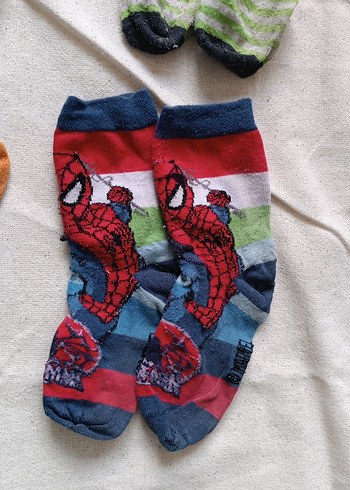 Çocuk Çok Renkli Çorap Seti - Görsel 6