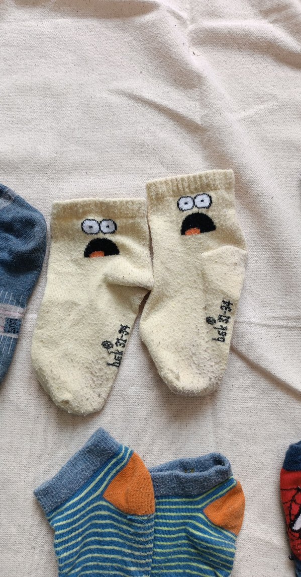 Çocuk Çok Renkli Çorap Seti - Görsel 4