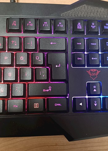 Renkli LED aydınlatmalı RGB klavye - Görsel 5