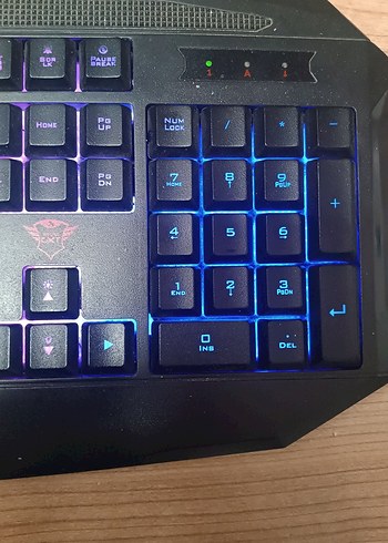 Renkli LED aydınlatmalı RGB klavye - Görsel 4