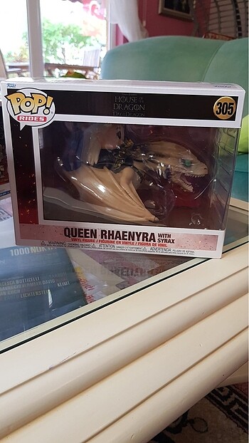 Funko Pop Queen Rhaenyra With Syrax