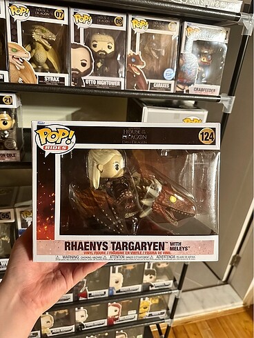 Funko Pop Rhaenys Targaryen with Meleys - House of Dragon Figürü