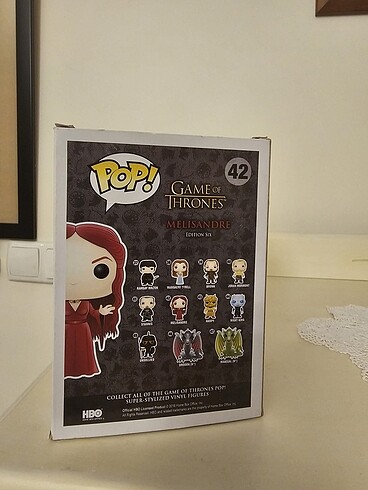Funko Pop Melisandre Game of Thrones Figürü - Görsel 4