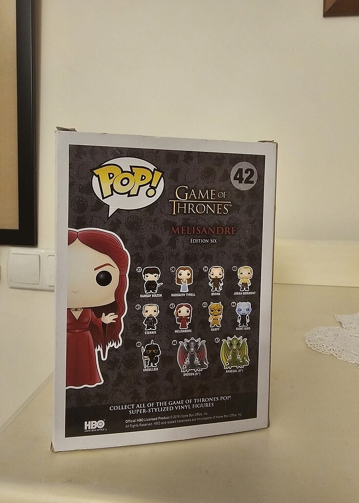 Funko Pop Melisandre Game of Thrones Figürü - Görsel 4