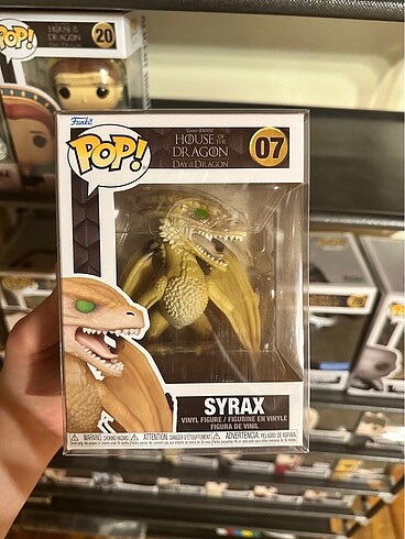 Funko Pop Syrax House of Dragon Figürü