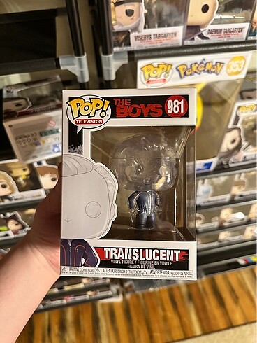 Funko Pop Translucent The Boys Figürü