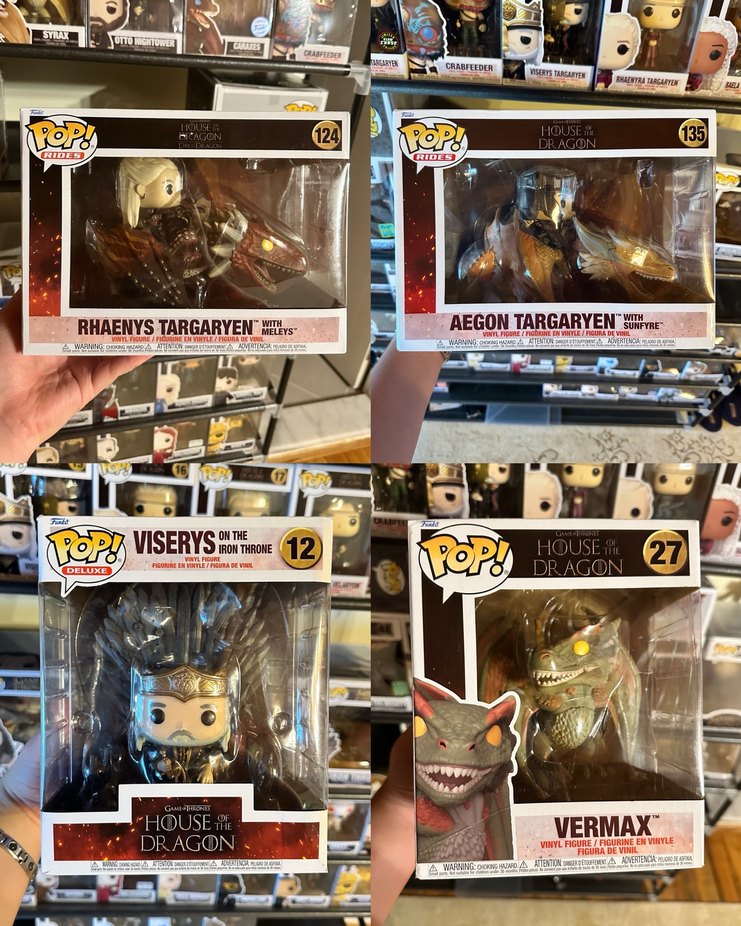 Funko Pop House of Dragon Figürleri - Görsel 2