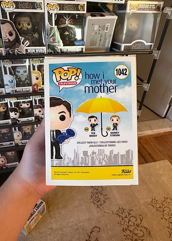 Funko Pop Ted Mosby How I Met Your Mother Figürü - Görsel 3