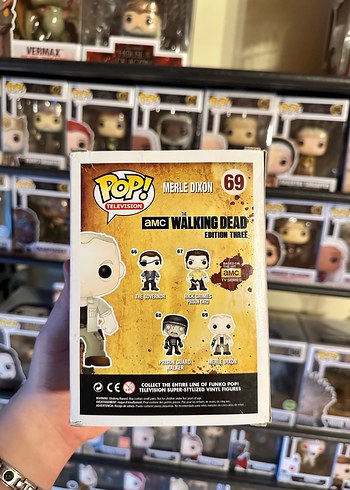 Funko Pop Merle Dixon The Walking Dead Figürü - Görsel 3