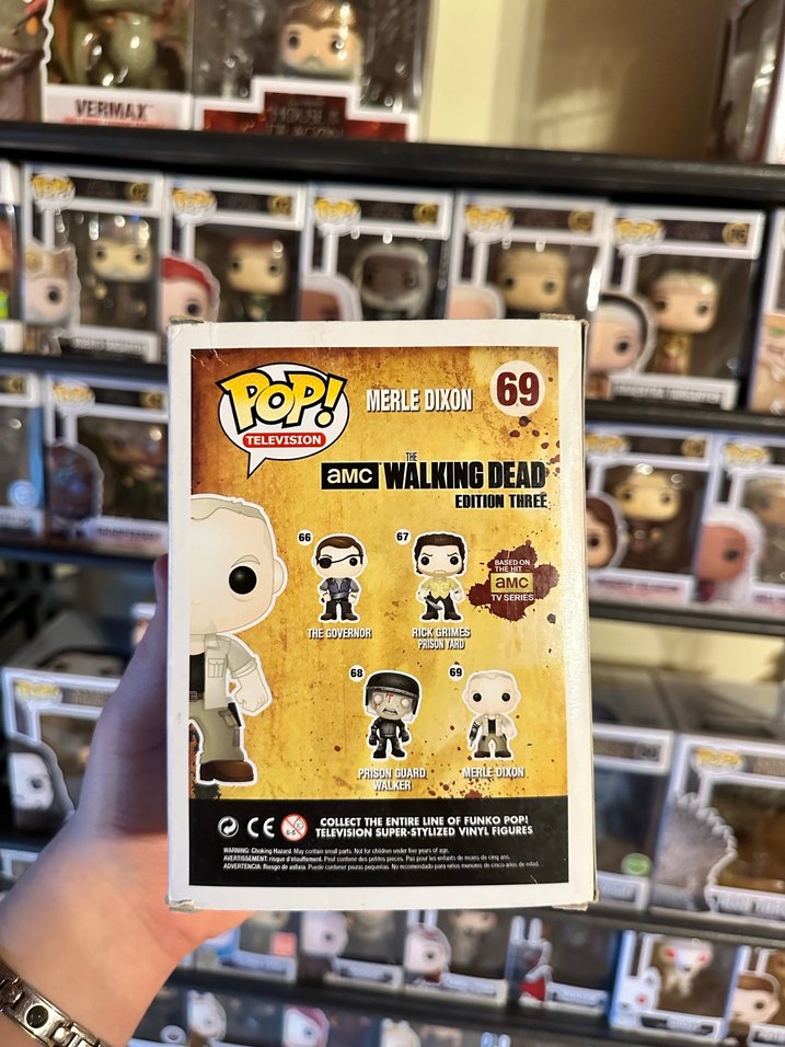 Funko Pop Merle Dixon The Walking Dead Figürü - Görsel 3