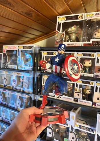 Diamond Select Gallery Captain America - Kaptan Amerika Figürü - Görsel 2
