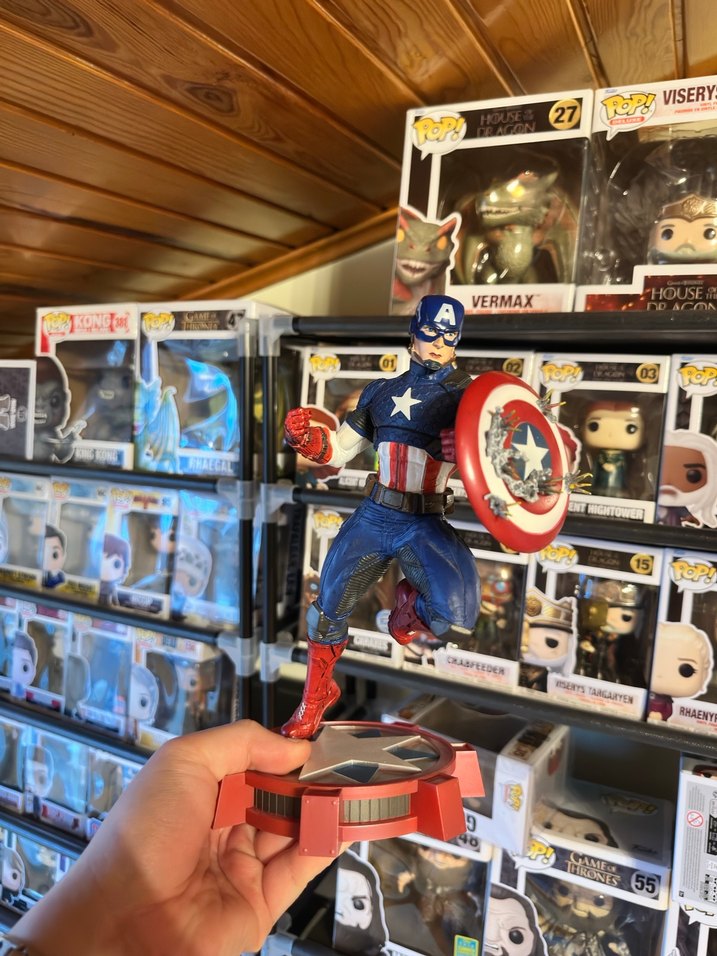 Diamond Select Gallery Captain America - Kaptan Amerika Figürü - Görsel 2