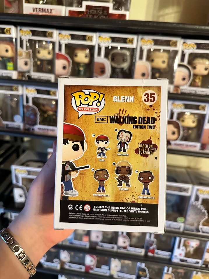 Funko Pop Glenn The Walking Dead Figürü - Görsel 3