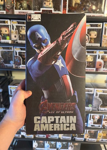 Crazy Toys Captain America Figürü - Görsel 3