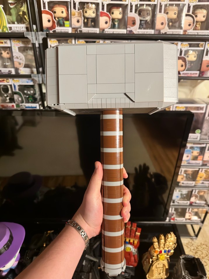 Lego Thor's Mjolnir | Thor'un Çekici Figürü - Görsel 2