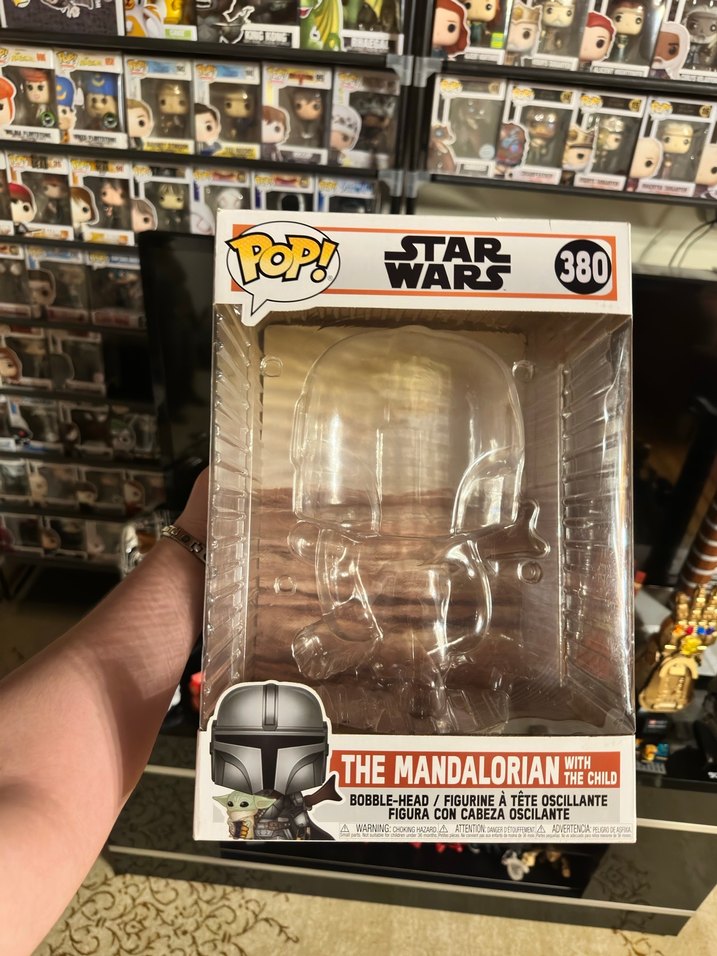 Funko Pop Mandalorian Star Wars Jumbo Figürü - Görsel 2
