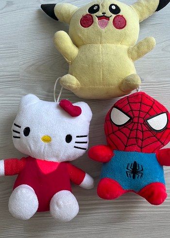 Renkli Peluş Oyuncak Seti - Görsel 2