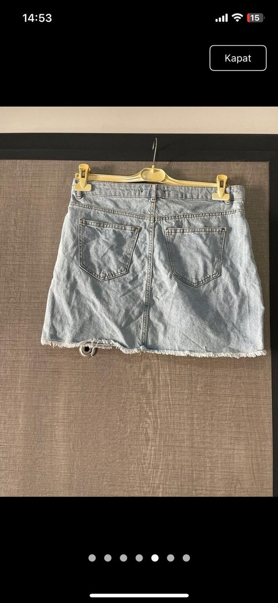 Siyah Fırfırlı Mini Gotik Elbise - Görsel 2