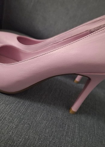 Diğer Pembe Stiletto Topuklu Kadın Ayakkabı