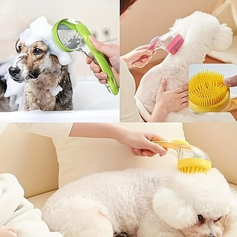 Sıvı Hazneli Evcil Hayvan Tarağı - Görsel 6