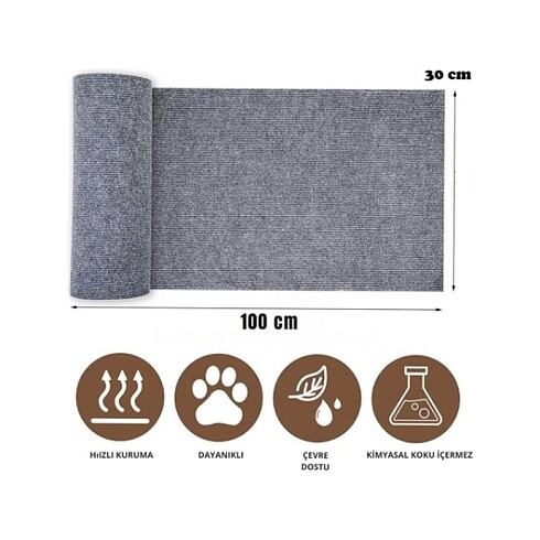 Yapıştırılabilir Kedi Tırmalama Matı - Görsel 2