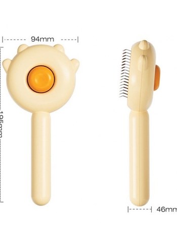 Pati Tasarımlı Otomatik Temizlenen Evcil Hayvan Tarağı - Görsel 5