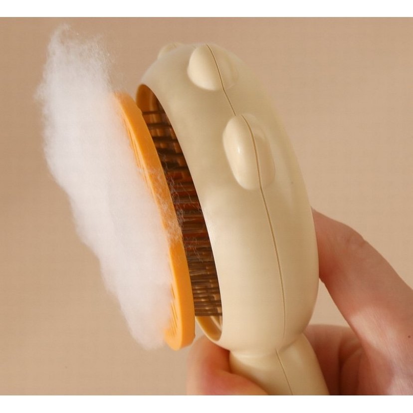 Pati Tasarımlı Otomatik Temizlenen Evcil Hayvan Tarağı - Görsel 3