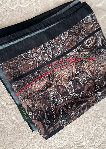 Kadın renk renk şal hepsi beraber - Görsel 7