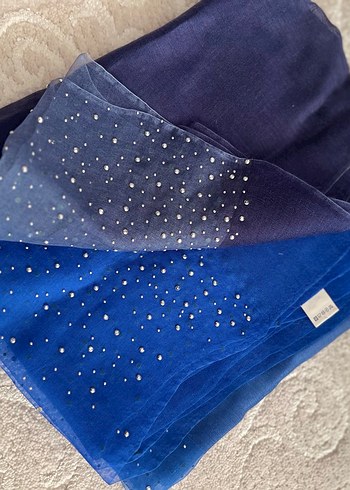 Kadın renk renk şal hepsi beraber - Görsel 5