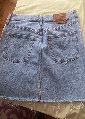 Levis Rahat Ve Sik Acik Mavi Denim Etek