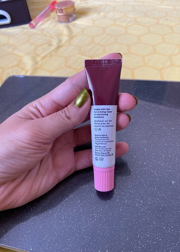 Glossier Hot Cocoa lip balm - Görsel 2
