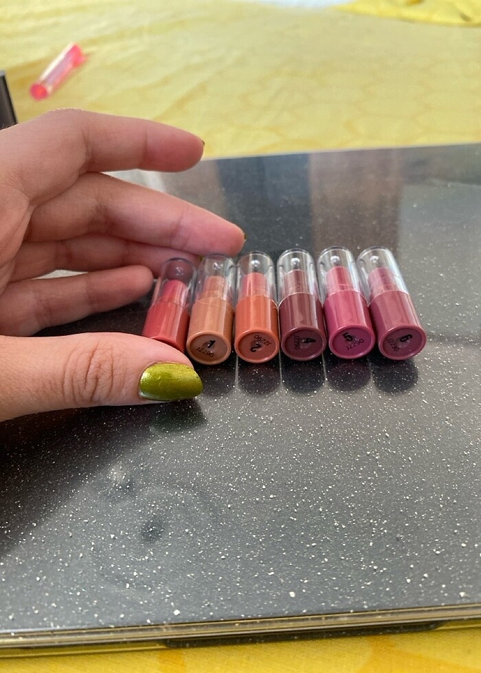 mini ruj seti - Görsel 2