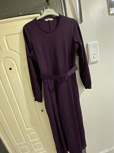 Günlük likrali elbise - Görsel 4