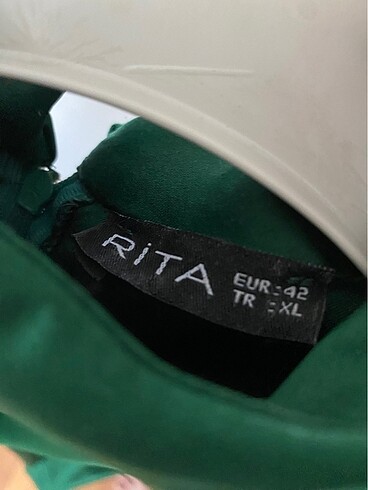 Tesettür saten elbise - Görsel 6