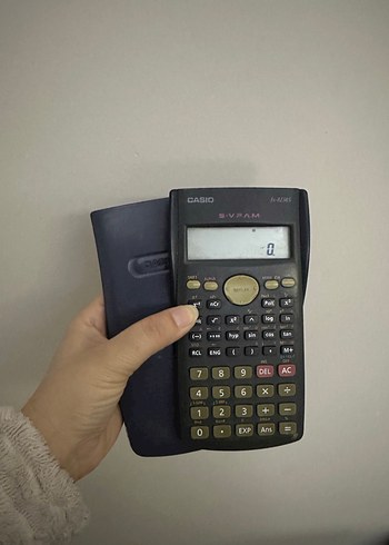 Casio Siyah Hesap Makinesi