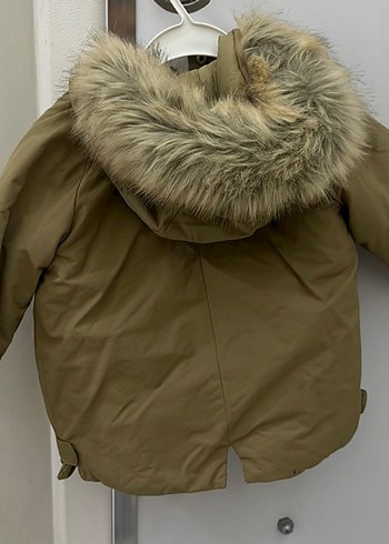 Zara bej Çocuk Düğmeli Sade Kaban - Görsel 3